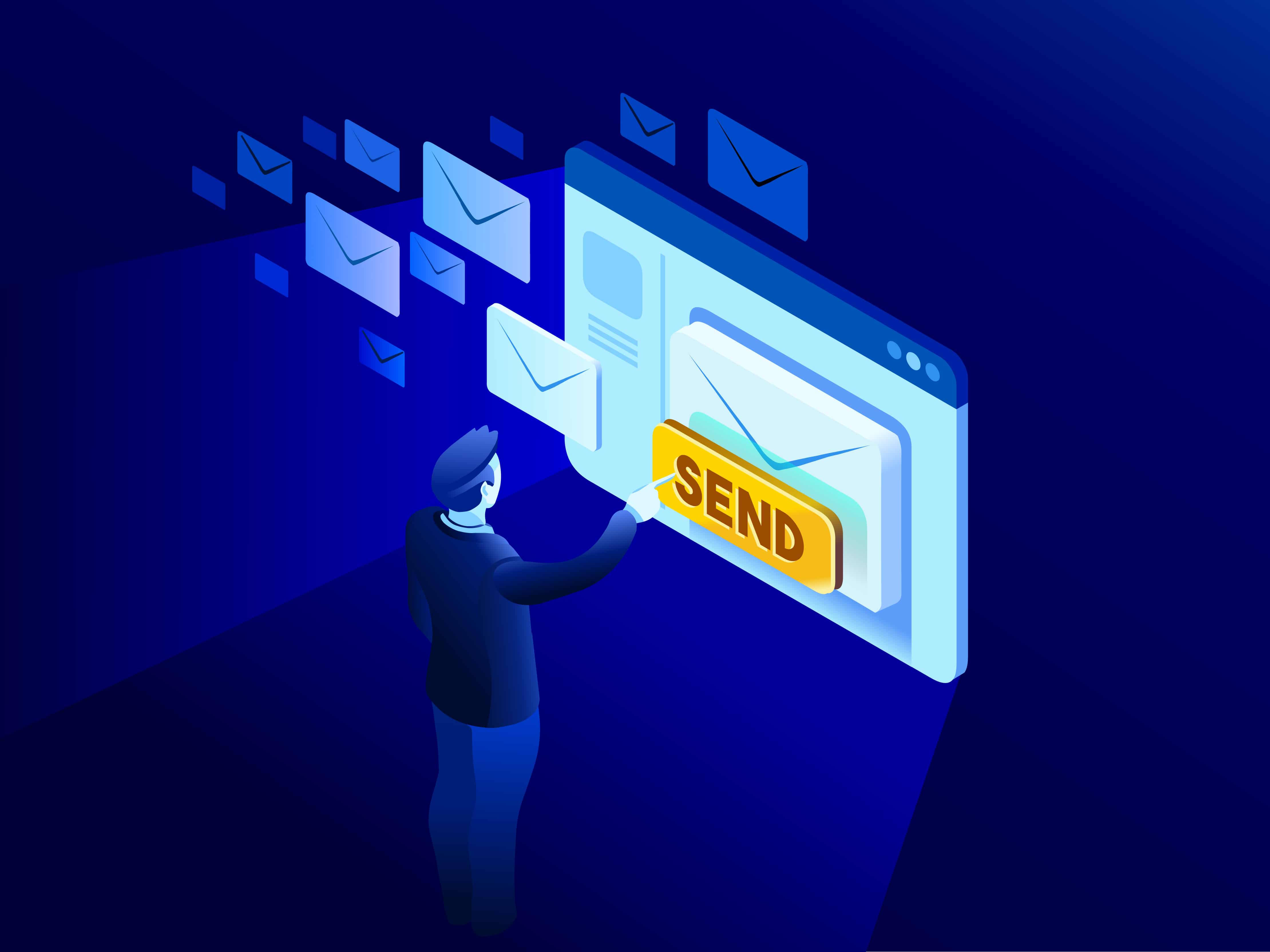What two protocols are used to deliver mail messages?