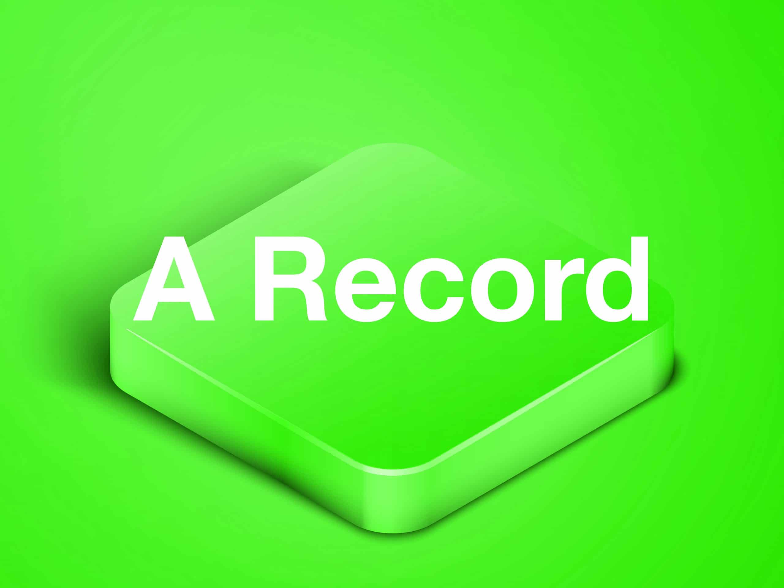 grade Cater episode What Is an A Record? - Domain Name Sanity Blog